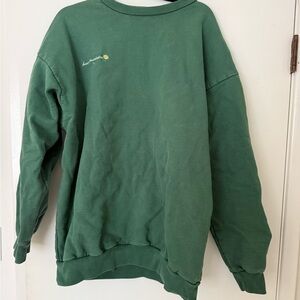 Heavy Manners Forest Green Cotton Sweater